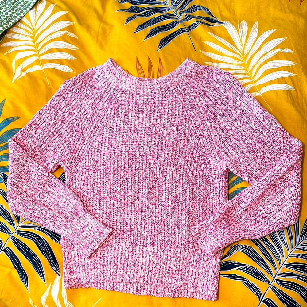 Free People Cotton/Linen Sweater